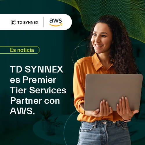 TD SYNNEX alcanza la categoría de Socio de Servicios de Nivel Premier de AWS en la red de socios de AWS 